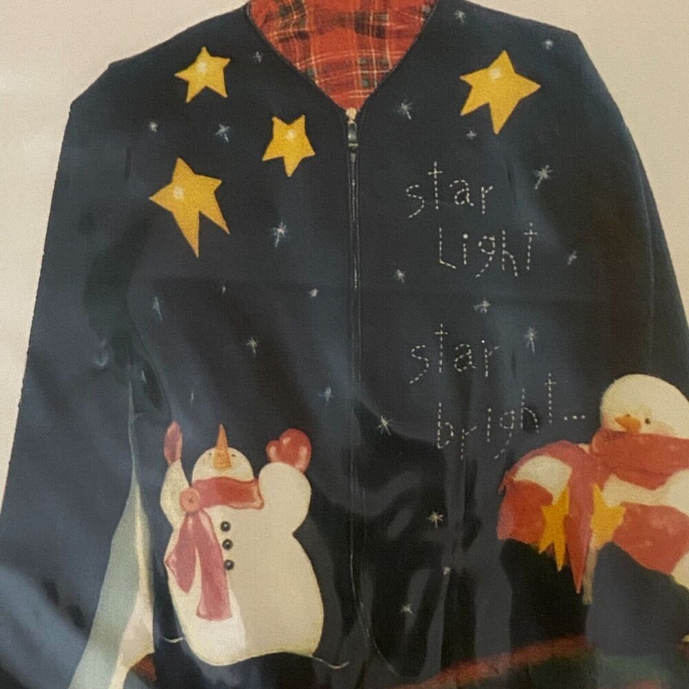 The Teacher Pet 143 Pattern Star Light Star Bright Uncut Stencil Christmas Top